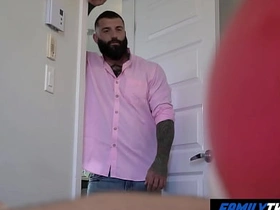 FamilyTwink - Happy Valentine's Day with My Bear Step Daddy asian daddies gay dealings videos