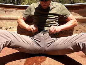 Pissing my hiking pants 8 times elated china asian sex videos