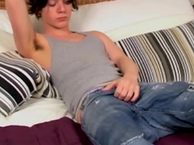 HomoEmo: Hot Emo Sandy Jenkins jack off his stiff meat wide bed asian gay outdoor sex videos