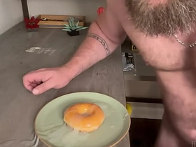 Big Dick Bodybuilder Unloads Merging Cumshots to Movie a Donut boys sex videos asian gay site