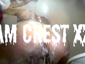 Shower Power: Cam Crest's Soapy Solo (free) asian gay site sex videos