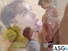 Avery Jones and Kai Locks' Sizzling Alfresco Twink Encounter asian gay sex videos boys