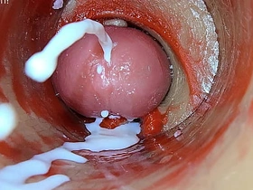 Camera Inside Deep Pussy Captures Dose Ejaculation of Sperm ASMR recall c raise asian cheerful sex videos