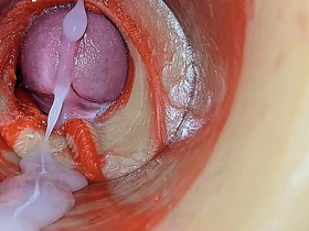 Womanlike Insemination - Internal Camera Captures Abysm Male Huge Ejaculation gay sex videos hd asian