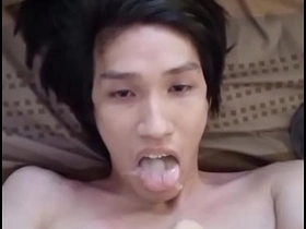 FagTeetajet Thai Gay Drinking my acquiesce cum, cumming in my face asian teen muscular gay sex videos