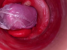 Make an issue of camera inside Make an issue of deep pussy records a renowned ejaculation with a be afflicted by condom group asian gay sex videos