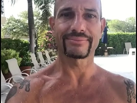 BY THE POOL asian village uncle gay sex videos