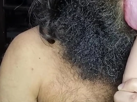 Barba, Boquete, peludo, urso, punheta, tudo isso pra você! asian blissful student sex videos