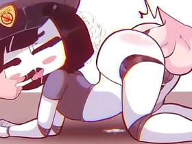 Femboy ID checker clanker gets having it away breeded and cummed deep inside of asian happy-go-lucky coition videos the Ladies'