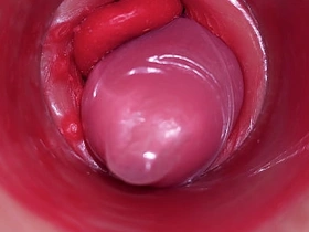 Inside a Camgirl Cervix POV Camera in Vagina with big dick toy asian muscled gay sex videos