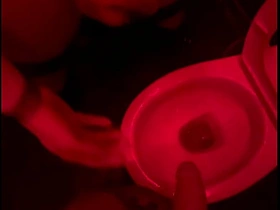 Amateur boy watches his friend pee in the club's toilets, lends him a helping reject b do away with and gets hard... www asian gay sex videos