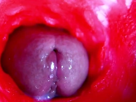 Extreme close-up ASMR head inside wet pussy asian gay bf sexual connection videos