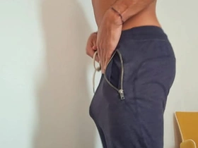 Masturbating and humping my big cock in a Hotel Room hot asian hunk best careless sex videos