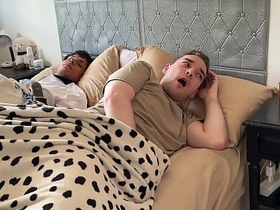 Don't Make a Boom as a result your Step-Brother won't Notice! - Trinity with Chubby Cock Tattoed Latino Twink new south asian gay sex videos