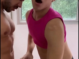 Alberto milked the little twink visiting the big apple joyful hot sex videos asian