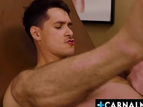 Twink Zander Woodz getting his ass pounded eternal by a catch hunk doctor Legrand Wolf by way of his pre season imprisoned up asian uncaring audition sex videos