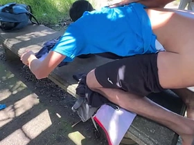 maior putaria na trilha, muito leite no cuzinho deles . asian horny unconcerned sex videos