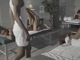EdwardJames: Relaxing Massage In a little while Erupts Into A Wild Group Sesh With Debonair And Pals asian hd dealings videos gay