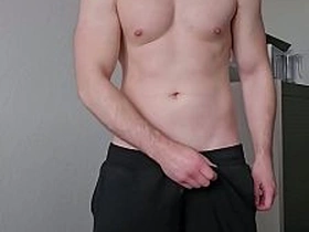 Master Jerk by PhantomGentX! He Flexes Abs, Switches Poses & Strokes his Thick Cock - Solo Masturbation watching hot asian gay lovemaking videos