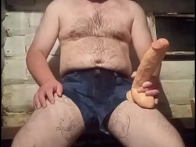 Behind the scenes: A joyful man dresses almost for filming anal porn! asian joyful boss sex videos