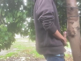 Found a dry spot to influence a rear during the rain teenage sex videos gay asian