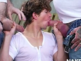 Greyson Myles And Eddie Patrick Having A Group Outdoor Sexual congress hot Sexual congress videos asian china unconcerned