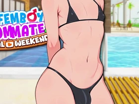 MY FEMBOY ROOMMATE – SPECIAL WEEKEND #05 asian gay sex all videos