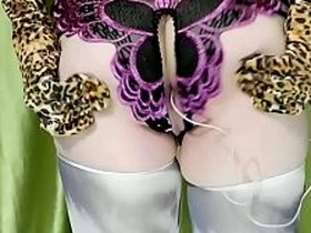 [EroNekoKun] - Cute Catboy in new butterfly's Small-clothes try different anal cat Tails, masturbate and great cum with Moans leaked asian cheerful intercourse videos