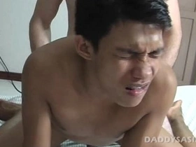 Daddy Fucks Asian Twink Benjie asian new hd jubilant sex videos