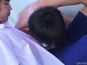 Asian Twinks Gab and Diversion Bareback Fuck asian boyes jubilant sex videos