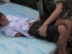 Asian Twinks Hans and Jake Bareback macho under wear well-pleased sex videos asian