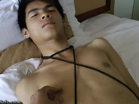 Slim AsianBoyz BoundHandjob asian videos sex gay