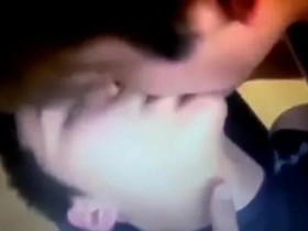 hot asian boys tongue together with ear sucking, kissing asian straight gay sex videos