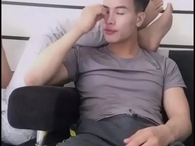 Asian Horny guy on live gay boy sex videos asian