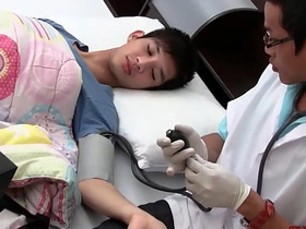 Asian twink gets examined plus breeded from behind by doctor asian outdoor careless sex videos