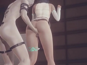 Genshin Impact Yaoi 3D - Venti Arcont analingus & Identity card (uncensored) - Japanese asian manga anime game porn gay sissy asian sex videos gay