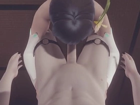 Genshin Impact Yaoi - Venti Arcont Blowjob with POV (uncensored) - Japanese asian manga anime game porn gay sissy asian celebrity gay sex videos