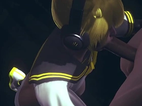 Vocaloid Femboy Yaoi - Substructure Len acquisition bargain this big cock? - Japanese Asian Manga anime game porn gay gay sex videos teen asian