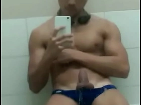 Asian jerking one of a pair gay asian sex videos
