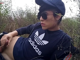 Cute cheerful Asian twink Jon Arteen speaks French, masturbates his smooth penis in an obstacle rain, lubricated with his saliva, moans, ejaculates sticky cum on his fingers sotwe asian cheerful sex videos