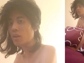 Fuck and drink own cum, horny twink moaning, eye rolling, loud orgasm, face smiling pauper to gay lovemaking videos asian