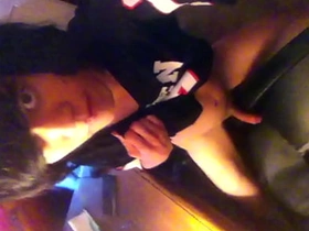 Twink rubbing his smooth cock beyond everything a seat and jerking off through the polyester of the tshirt asian young boys gay sex videos