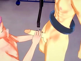 Jujutsu Kaisen Yaoi - Yuji Itadori Handjob and fucked hard by Sakuna - Sissy crossdress Japanese Asian Manga Anime Game Porn Gay gay sexual congress videos asian boy