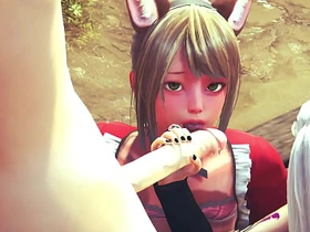 Yaoi Femboy - Triplet Femboys Hard Sex - Sissy crossdress Japanese Asian Manga Anime Game Porn Gay asian teen gay sex videos site