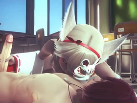 Yaoi Femboy - Fox Femboy having sex in class - Sissy crossdress Japanese Asian Manga Anime Film  Game Porn Cheerful asian police Cheerful sex videos