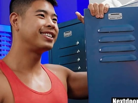 Asian jock fucked by big cock friend muscle asian gay sex videos