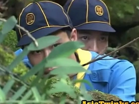 Skinny Asian scout enjoys outdoor dealings after blowjob niks asian gay dealings videos